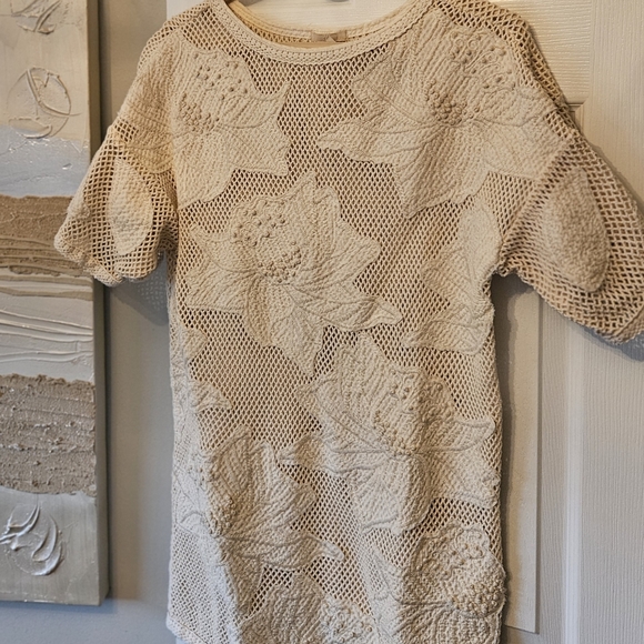 H&M Cream Heavy Top/Dress🤍 - Picture 4 of 5